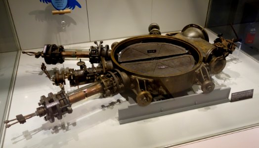 RIKEN cyclotron accelerator, 3rd version, December 1952 - National Museum of Nature and Science, Tokyo - DSC07803
