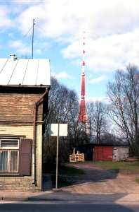 Riga TV tower 2020-03 view from south photo