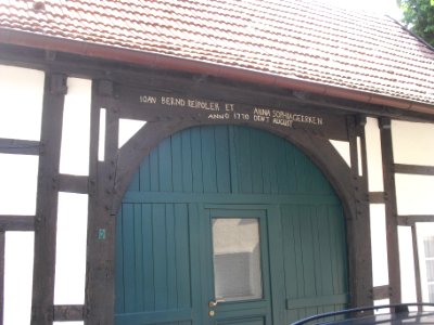 Rietberg-Pochenstraße 3-Inschrift
