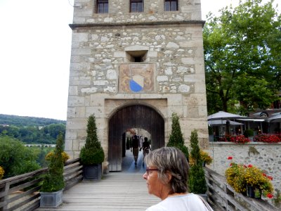 Rheinfall Eintritt Im Schloss Laufen Zh Gott Schütze Uns In Frieden (165826411)