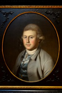 Richard Samuel Smith (1752-1796), attributed to Charles Willson Peale, oil on canvas - Chazen Museum of Art - DSC02141 photo