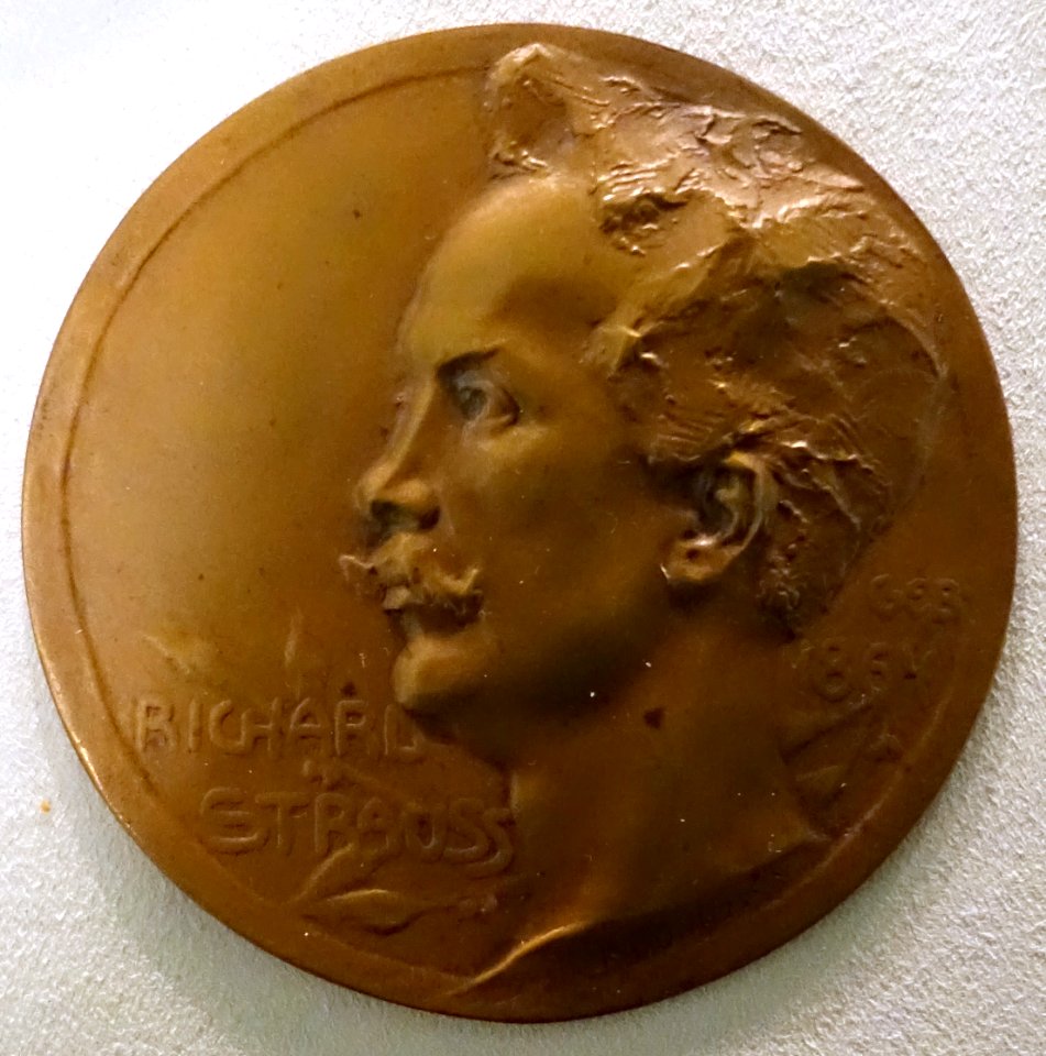 Richard Strauss by Franz Kounitzky, undated - Bode-Museum - DSC02848