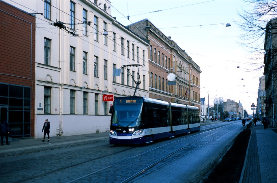 Riga tram 57051 2020-03 Skoda 15T
