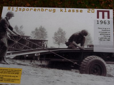 Rijsporenbrug klasse 20 uit 1963, Geniemuseum Vught, photo 1