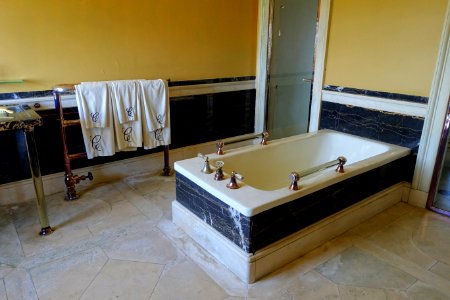 Richard T. Crane Jr.’s bathroom - Great House - Castle Hill on the Crane Estate - Ipswich, Massachusetts - DSC06321