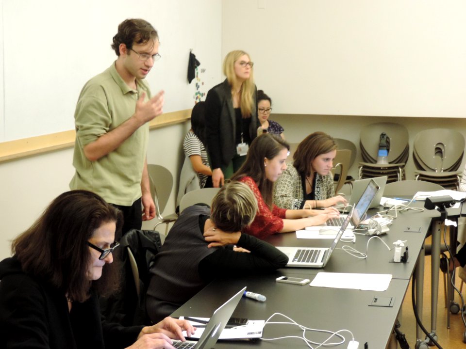 Richard wags a finger Gug-a-thon 2015 Oct jeh