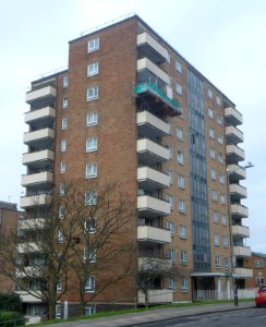 Richmond Heights, John Street, Brighton (January 2015)