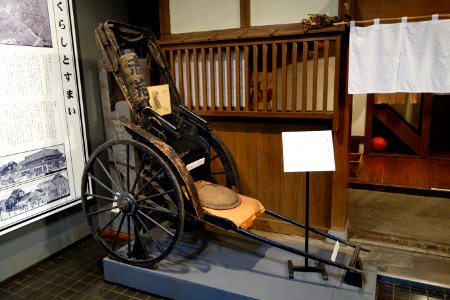 Rickshaw - Shitamachi Museum- Ueno, Taito, Tokyo, Japan - DSC08733