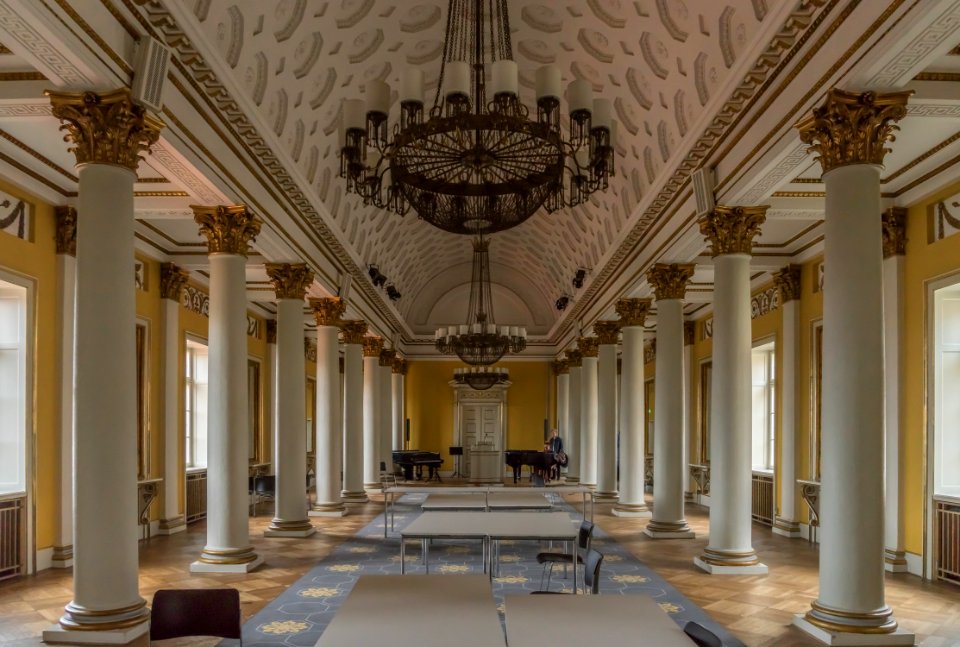 Salle des fetes Katedralskole Viborg Danemark