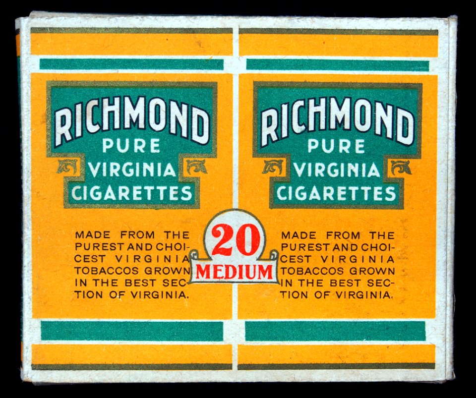 Richmond cigarettes pack, pic1