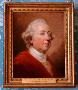 Richard Grenville, 2nd Earl Temple, by Robert Edge Pince, c. 1776, oil on canvas - Stowe House - Buckinghamshire, England - DSC07107