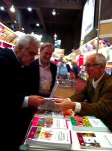Salon du livre de Montreal 2012 (vue avec Trédaniel Broquet et Rodet)