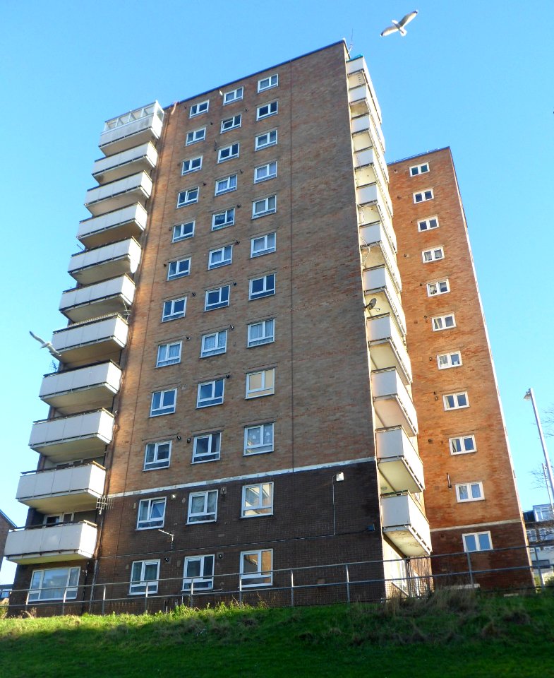 Richmond Heights, John Street, Brighton (January 2014)