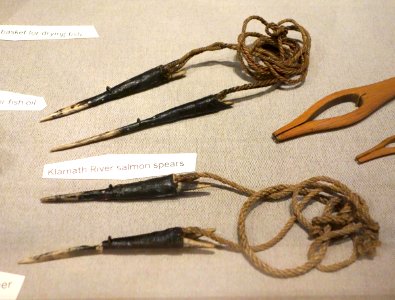 Salmon spears, Klamath River - Oakland Museum of California - DSC04961