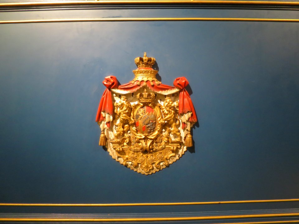 Salonwagen Ludwig 2 Wappen