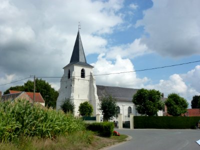 Salperwick (Pas-de-Calais) l'église Notre Dame de la Bonne Fin