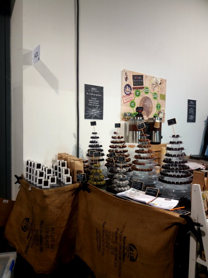 Salon VeggieWorld Lyon 2019 - La Sucrière - Assortiment de sucreries