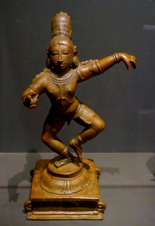 Sambandar, India, Tamil Nadu, Chola period, bronze - Linden-Museum - Stuttgart, Germany - DSC03787