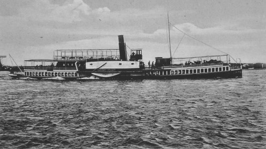 Salonraderboot President Krüger