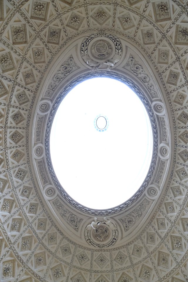 Saloon dome - Stowe House - Buckinghamshire, England - DSC07191