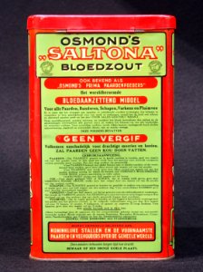 Saltona Bloedzout blik, Osmond en Zonen, Rotterdam, foto10