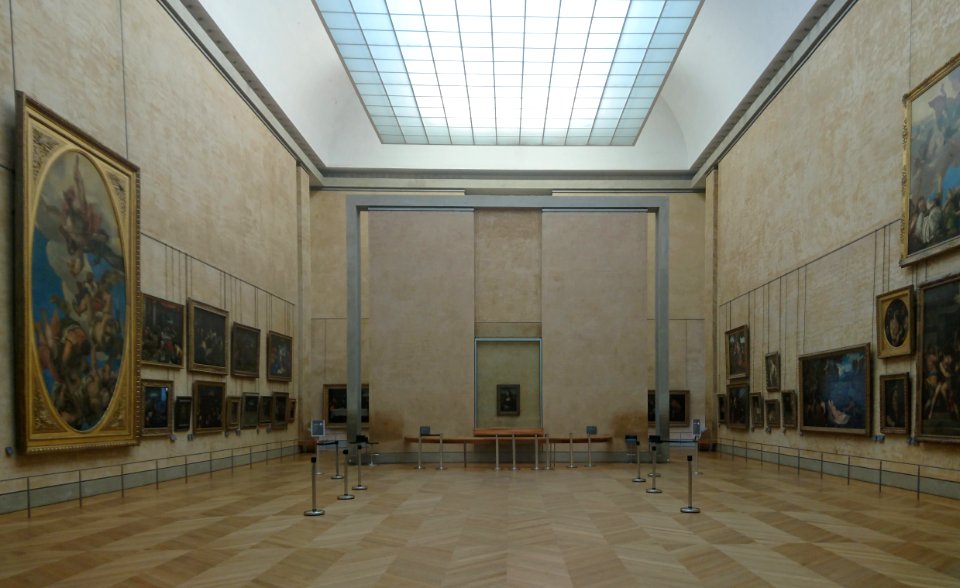Salle de la Joconde - Musée du Louvre - large
