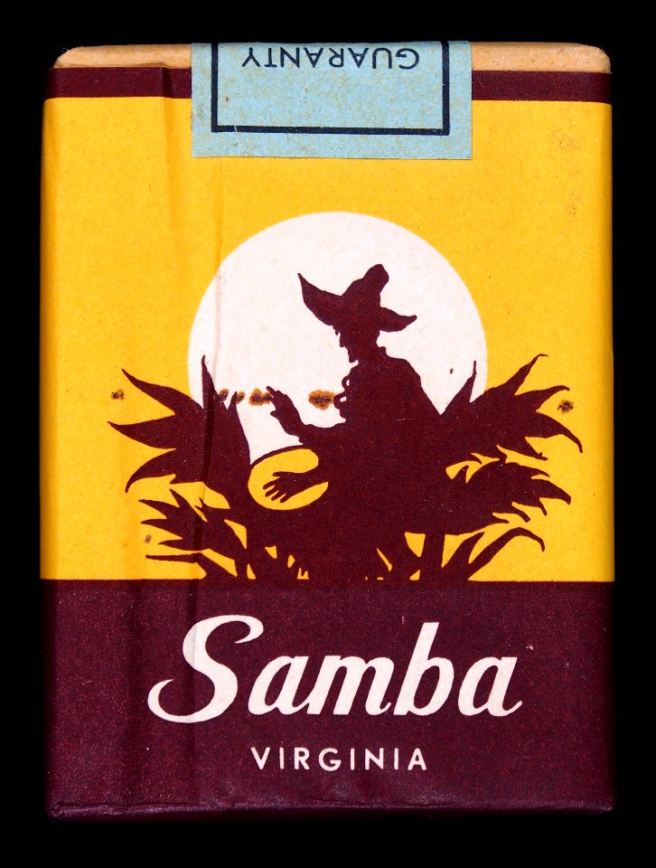 Samba cigarettes pack, front