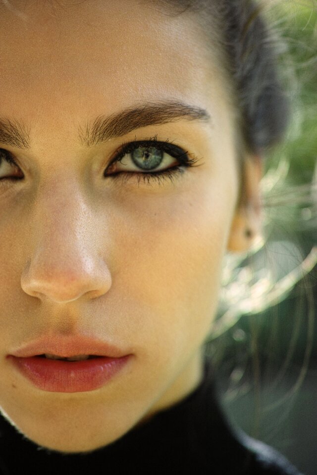 Make-up face photography