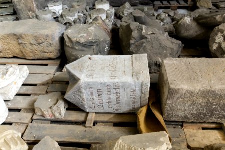Sammlung im Lapidarium (Dresden) - Alte Zionskirche (8)