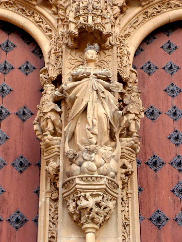 Salamanca - Catedral Nueva, fachada occidental 01