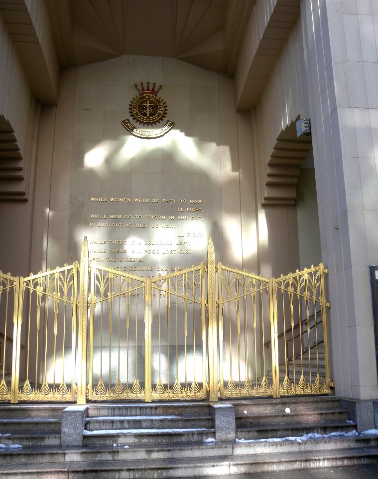 Salvation Army 14th Centennial gate jeh