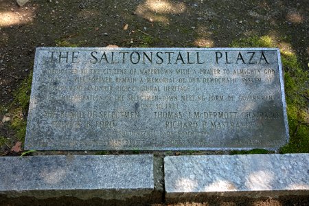 Saltonstall Plaza memorial - Watertown, Mass - DSC03902