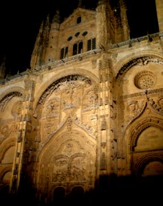Salamanca - Catedral Nueva, nocturno 02