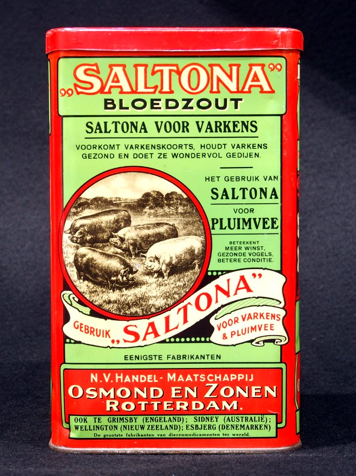 Saltona Bloedzout blik, Osmond en Zonen, Rotterdam, foto07