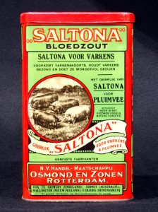 Saltona Bloedzout blik, Osmond en Zonen, Rotterdam, foto07