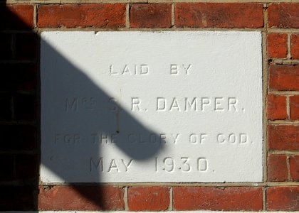 Salvation Army Citadel, South Terrace, Hastings (June 2020) (Plaque) (1)