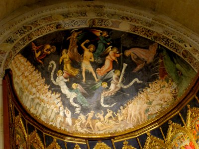 Salamanca - Catedral Vieja, retablo mayor 03
