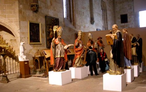 Salamanca - Catedral Vieja, claustro, Capilla de Santa Catalina, Padres de la Iglesia