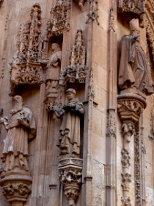 Salamanca - Catedral Nueva, fachada occidental 03
