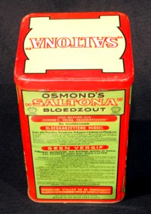 Saltona Bloedzout blik, Osmond en Zonen, Rotterdam, foto04