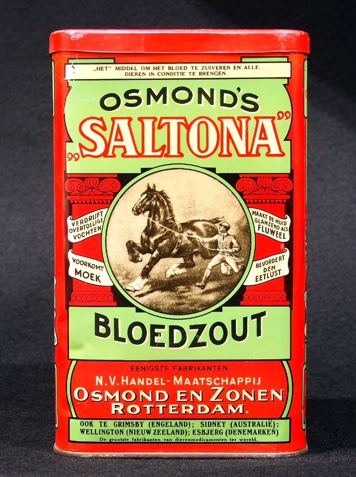 Saltona Bloedzout blik, Osmond en Zonen, Rotterdam, foto08