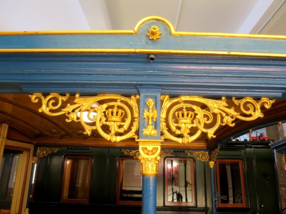 Salonwagen Ludwig 2 Detail
