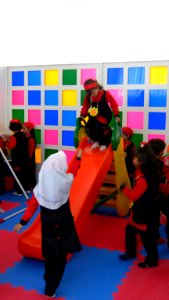 Sama Kindergarten and Elementary School - First day of Iranian new education year - for Kindergarten students and elementary school newcomers - Qods zone(town) - city of Nishapur 090
