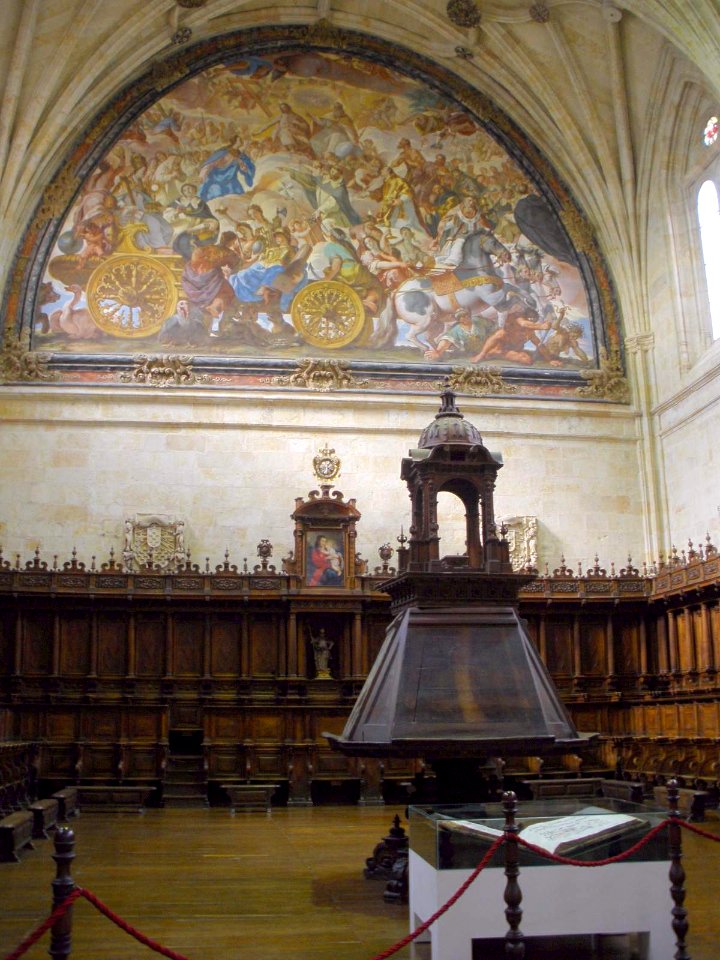 Salamanca - Convento de San Esteban, coro 01