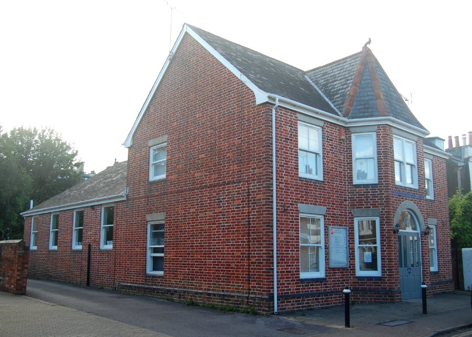 Salvation Army Hall, Parchment Street, Winchester (July 2019)
