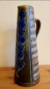 Salt glaze vase 25cm