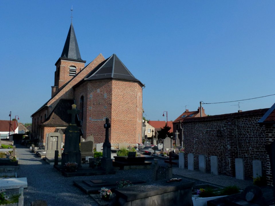 Saméon (Nord, Fr) église