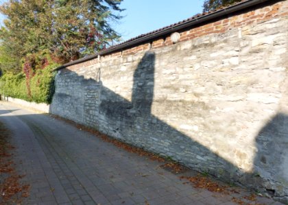 Salzkotten - Stadtmauer Bäckerstraße