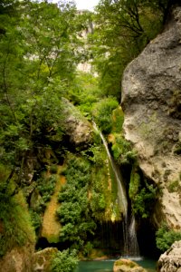 Salto de agua urederra
