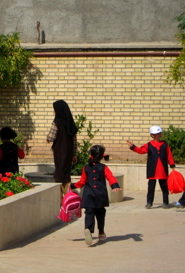 Sama Kindergarten and Elementary School - First day of Iranian new education year - for Kindergarten students and elementary school newcomers - Qods zone(town) - city of Nishapur 062